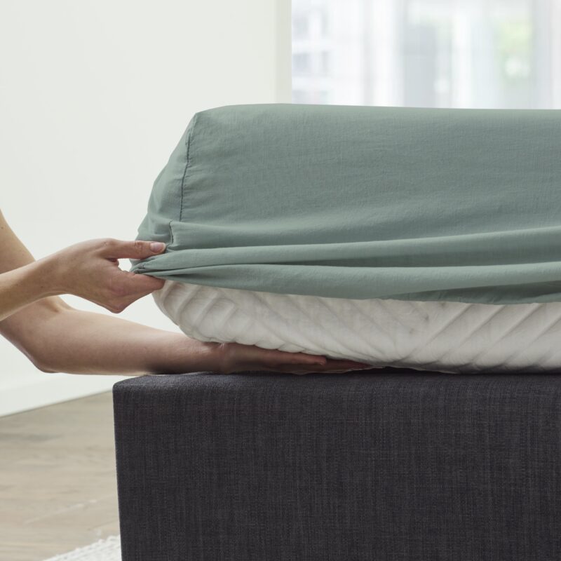 Linen-Weave Cotton Sheet Set