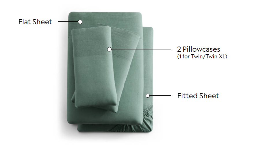 Linen-Weave Cotton Sheet Set