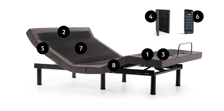 S655 Adjustable Base