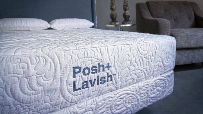 Posh+Lavish Memory Foam Fusion Mattress