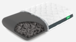 Stylish, quilted pet bed with cushioned base, ideal for comfort and support.