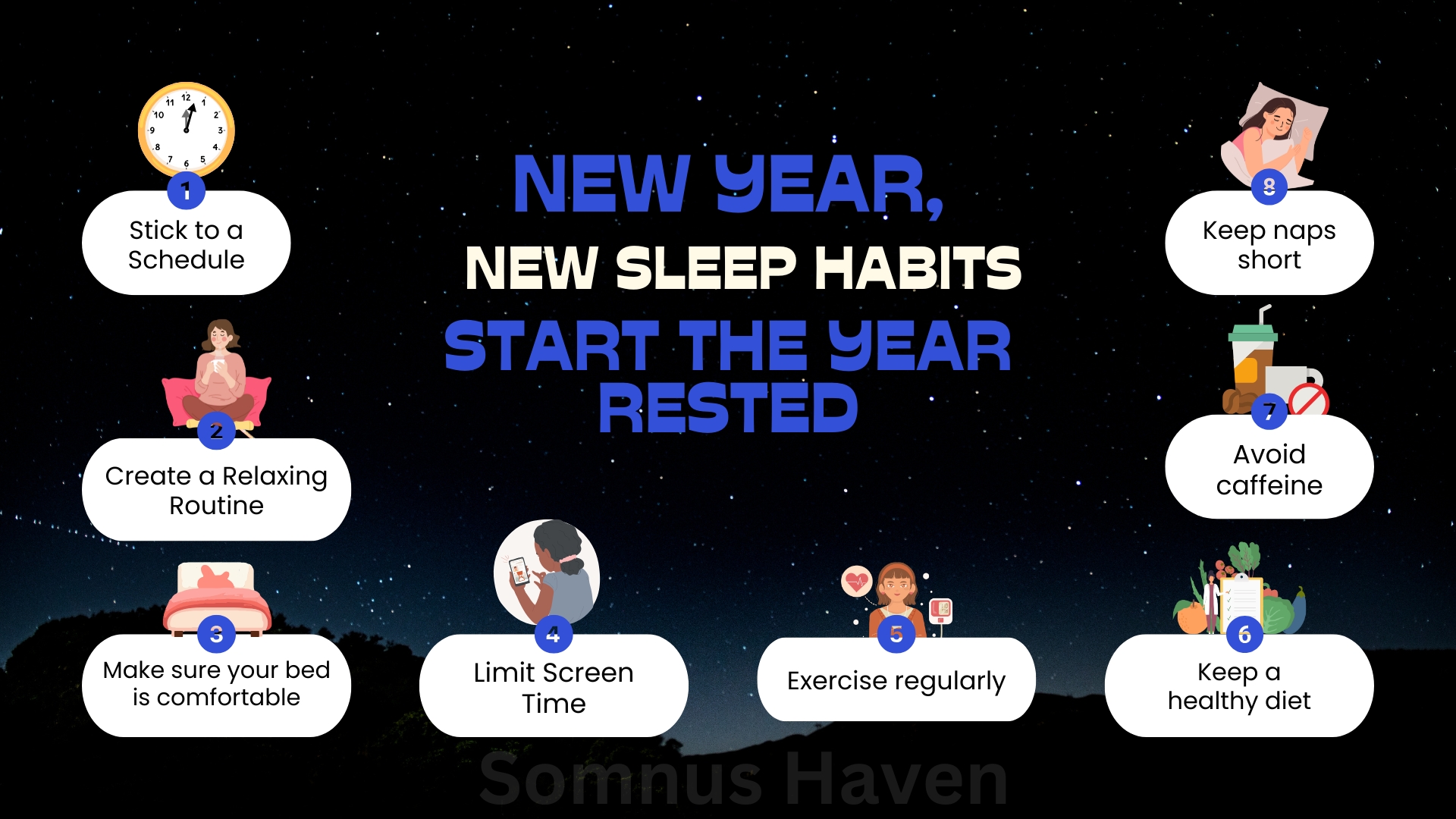 Enhance Sleep Quality: Discover New Year Tips from Somnus Haven for Better Rest