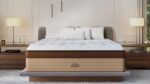 Luxurious bedroom showcasing Elite bed with modern design and warm lighting for ultimate relaxation.