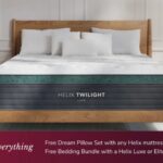 Helix Twilight Mattress Sale: 25% Off + Free Gifts. Luxurious comfort in a serene bedroom setting.