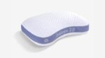 Ergonomic balance 2.0 pillow with contoured support and breathable fabric for improved sleep.
