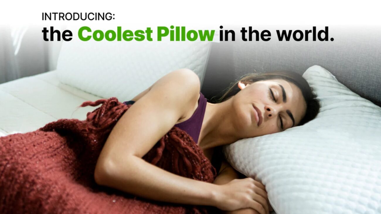 Experience serene sleep on our plush gel memory foam pillow with modern minimalist design.