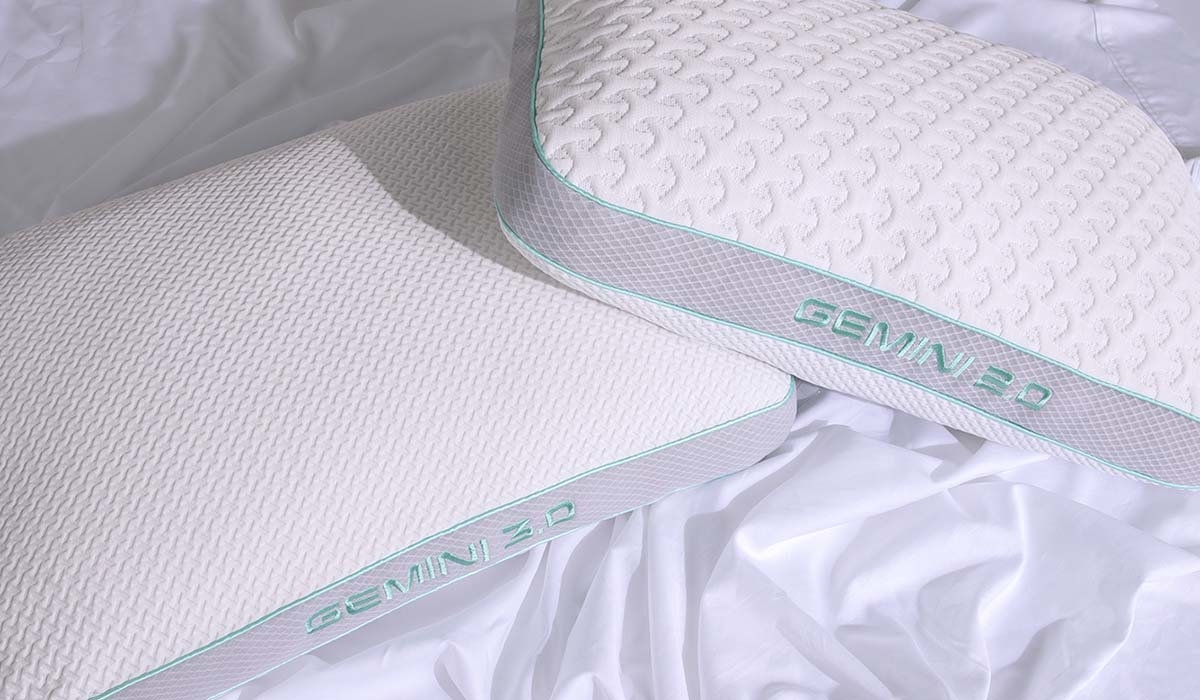 Gemini 2.0 ergonomic pillows: luxury sleep collection for comfort, style, and innovation.