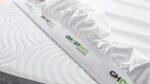 Plush GhostBed mattress with sleek design, ergonomic support, and modern appeal for superior comfort.