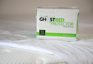 GhostBed Protector: Durable mattress cover with moisture protection, ensuring comfort and longevity.