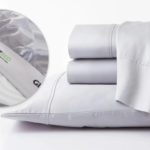 Sleek gray bedding by GHST showcasing luxury, comfort, and eco-friendly design.