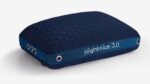 Night Ice 3.0 Cooling Pillow: Navy, ergonomic design with airflow technology for optimal sleep comfort.