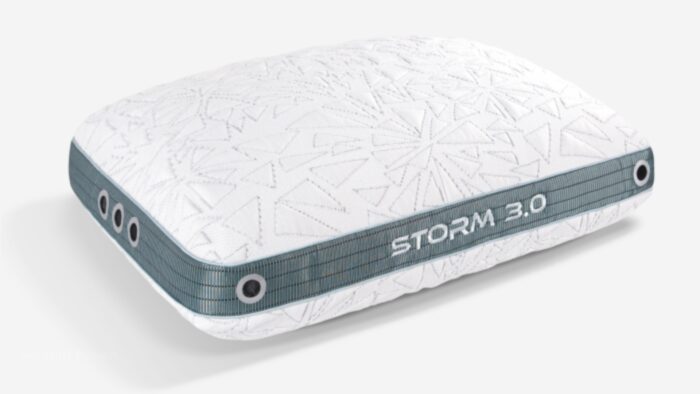 High-tech Storm 3.0 device with sleek design, geometric pattern, and multifunctional ports.