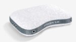 Ergonomic Storm 1.0 Pillow: Modern design, enhanced airflow, optimal comfort, diverse sleep positions.