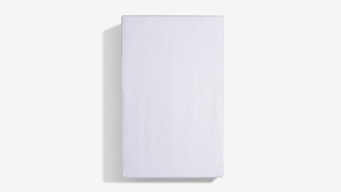 Minimalist white canvas, smooth edges, three-dimensional effect, invites creativity and reflection.